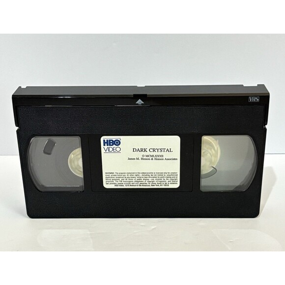 Vintage VHS "The Dark Crystal" VHS HBO Video 1982 Fantasy Jim Henson & Frank Oz - Picture 3 of 6